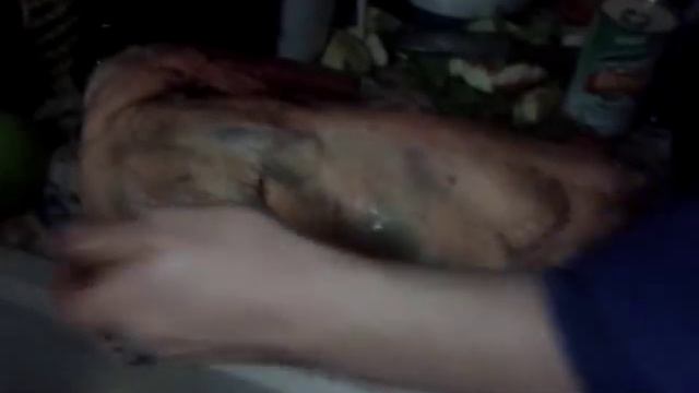 Они отжарили ее втроем