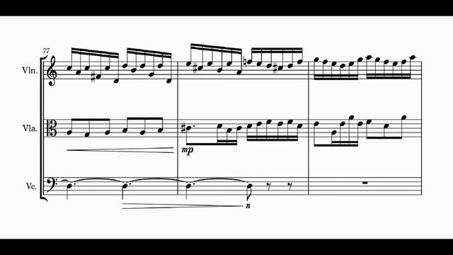 Fugue In A Minor || BWV 543 || String Arrangement
