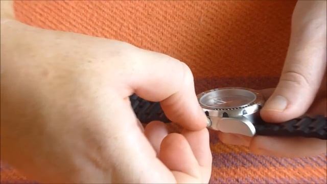 REMOVING WATER FROM A WATCH
