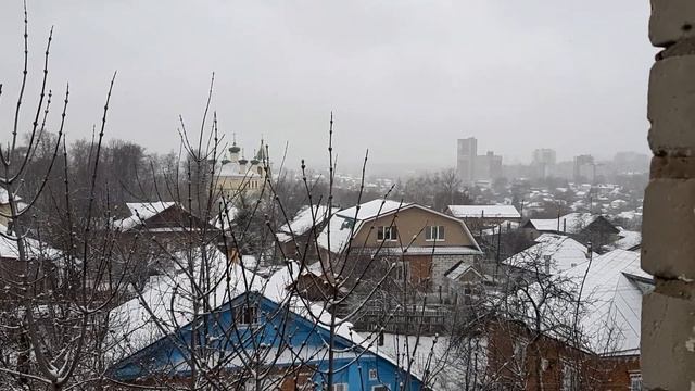 Конец марта,карантин...и опять снег..