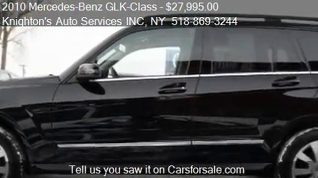 2010 Mercedes-Benz GLK-Class GLK350 4MATIC For Sale In Alban