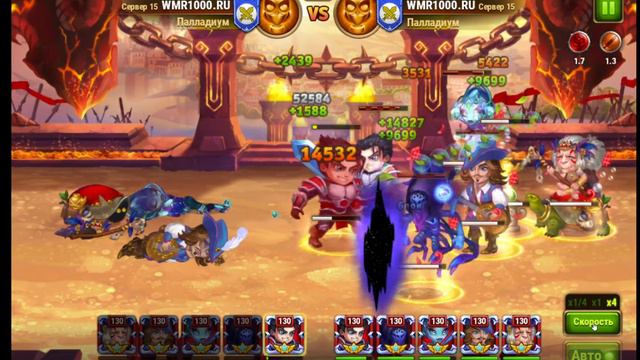 Хроники Хаоса пачка героев Галахад Карх Небула Себастьян Марта тест в турнире Кархо пачек