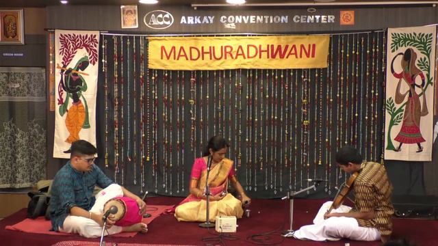 MADHURADHWANI'S DEC MUSIC SEASON SERIES - Pranathi Ganapuram Vocal