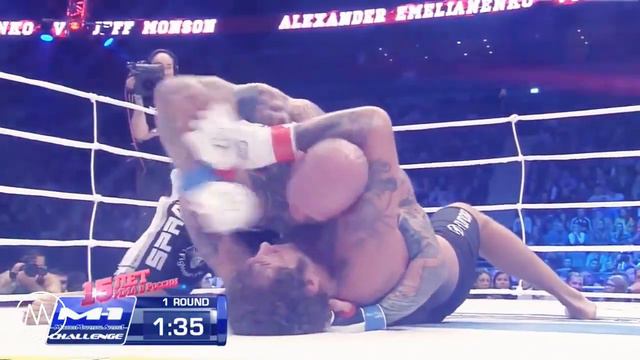 Aleksander Emelianenko Vs  Jeff Monson   Александр Емельяненко Vs  Джефф Монсон