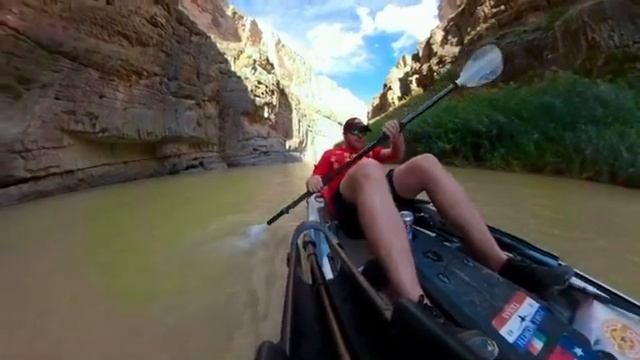 Santa Elena Canyon Kayak Trip GoPro Max 360