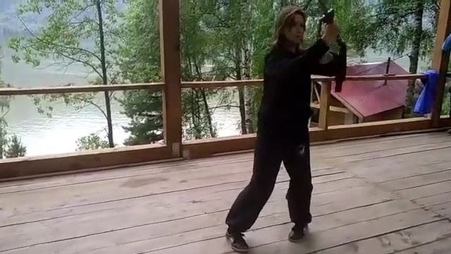 6 меч (со спины) #тайцзицюань #меч #ТимофееваОксана #ФедерацияТрадиционногоУшуСвердловскойОбласти