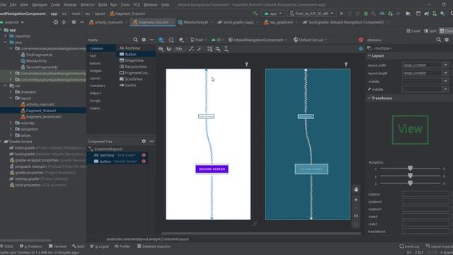 Jetpack Navigation Component | Engineering Tutorials