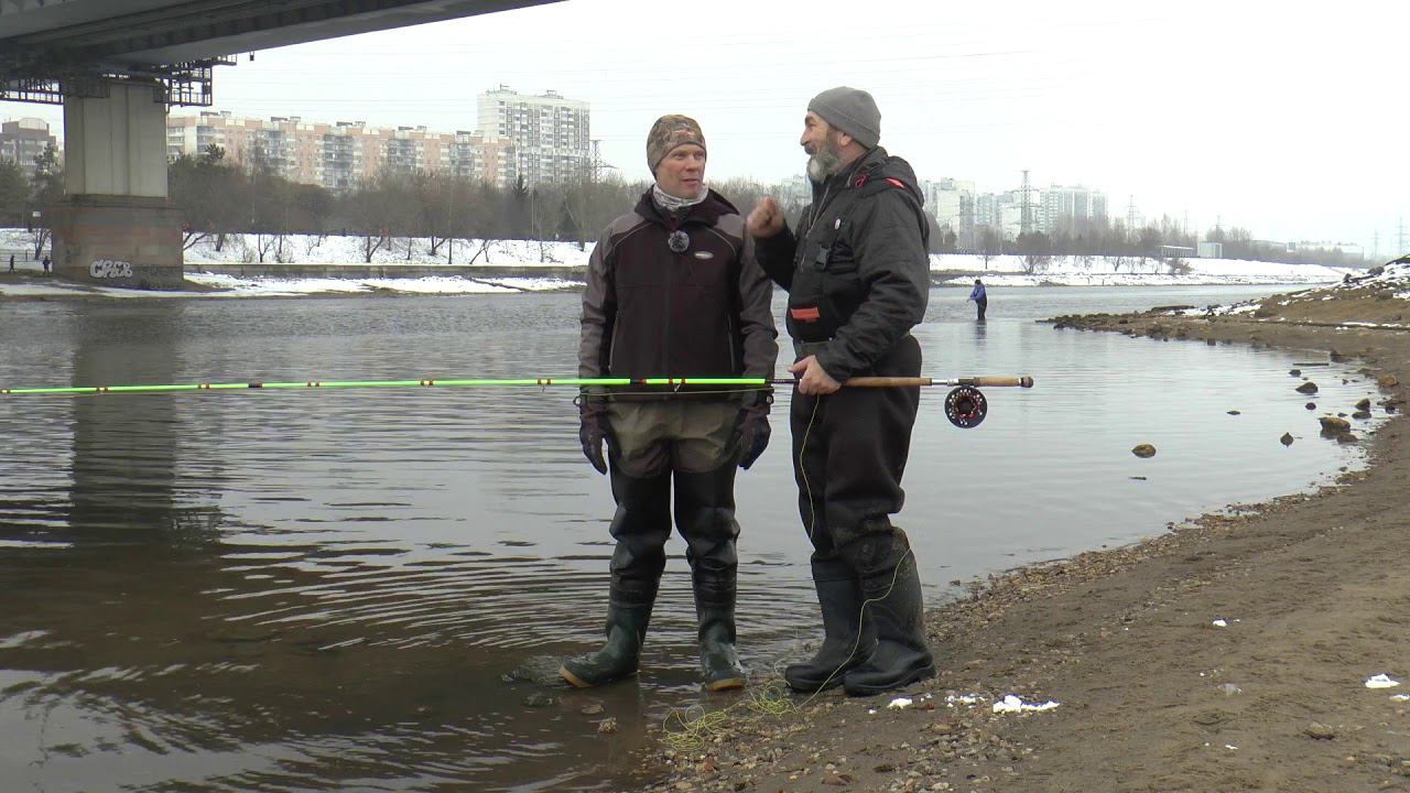 Зимние покидушки 19. Длинная голова  тяжелая мушка. Возможно ли это...?