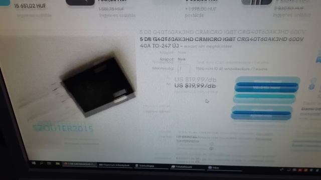 MPS-VX4.5KW 24v  Inverter Javítás