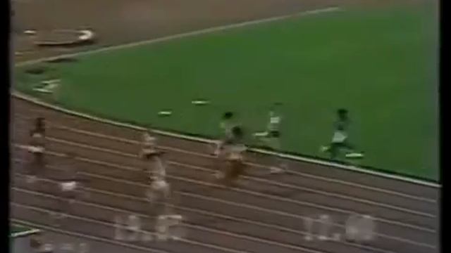 Pietro Mennea vs Allan Wells Olimpic finals Moscow 80.