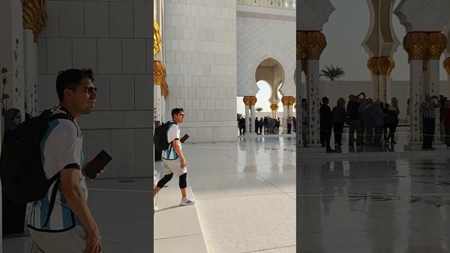 Это самая большая мечеть в ОАЭ Большая мечеть шейха Зайда — гигантский дом молитвы(5)