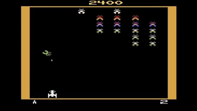 Galaxian (Atari2600) прохождение.