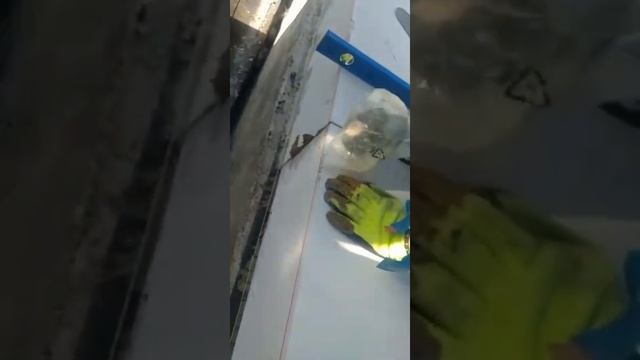 Кладка первого ряда газоблоков своими руками