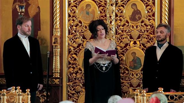 Дивна Любоевич. Стихиры Пасхи. Храм Черниговской Иконы Божией Матери село Санино.