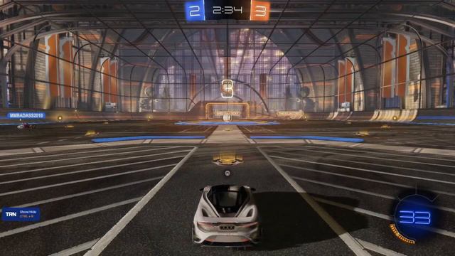 First Rocket League Video With New Car