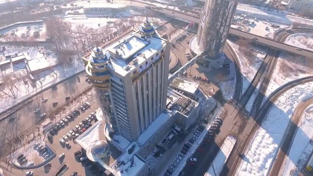 Аэросъемка в Челябинске. Гранд-отель Видгоф