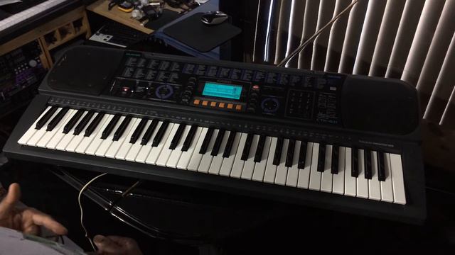 Kris Nicholson Demos His Casio CTK 611 Video 2
