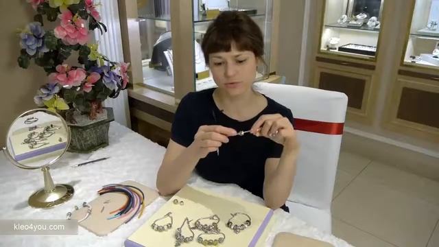 Как продеть шарм через перемычку.Браслеты и шармы-перлины от Diamare.
