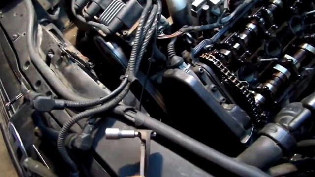 ремонт passat b5. v6  4 motion .audi.skoda.замена башмаков на фазорегуляторе