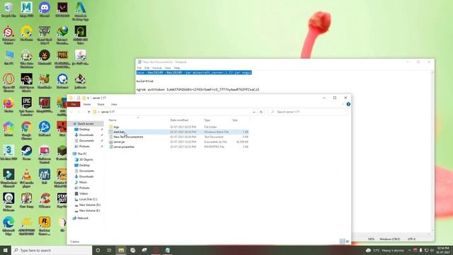 How To Make A Minecraft Server In 1.17 Tlauncher | Jni Error Fix Eng Sub