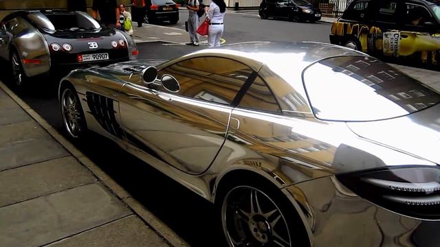 Зеркальный Brabus Mclaren SLR Mercedes