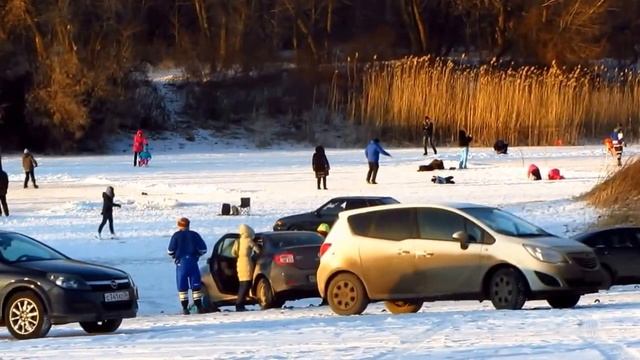 Каток на ерике Верблюд 04 января 2015 год.