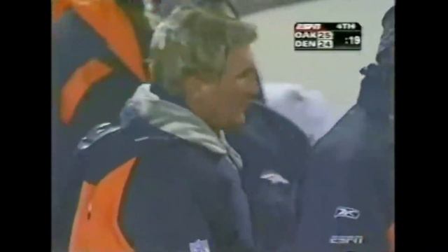 Langston Walker Blocked Field Goal Vs Broncos - Week 12 2004 (Full Sequence)