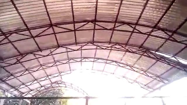 тараз сахзавод зделали навес