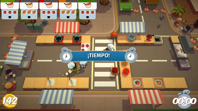 Overcooked Gameplay  Cooperativo Local