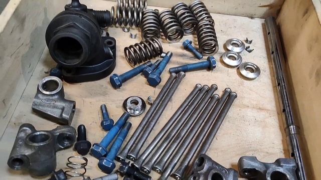 ДВС Ford Transit 2.5 Diesel. Подготовка к капитальному ремонту.Разборка и чистка деталей.Часть-1.