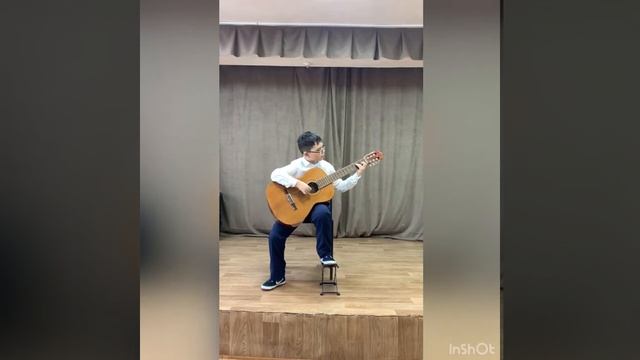 Иванов Тимофей, 11 лет, ШИ 43, 2 гр, В. Бортянков «Цыганская пляска»