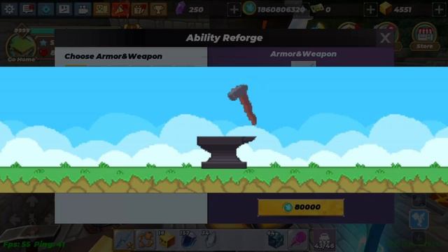 UNLIMITED ZEUS LIGHTING In SkyBlock Blockman Go