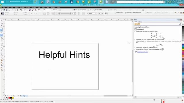 Corel Draw Tips & Tricks Helpful Hints