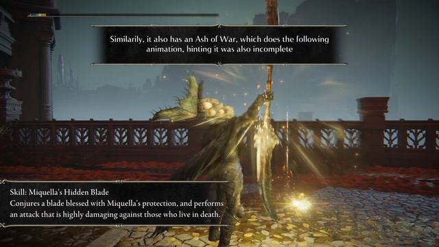 ELDEN RING: Malenia & Miquella FUSED TWINBLADE - Abundance And Decay Twinblade (Cut/Unused Content)