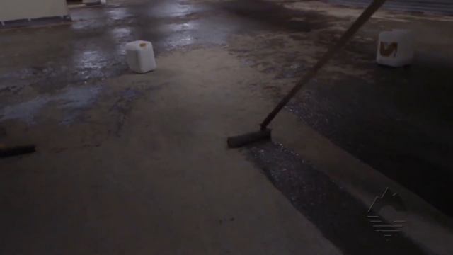 Бетонный пол. Топпинг, Паркинг ул.Черняховского.