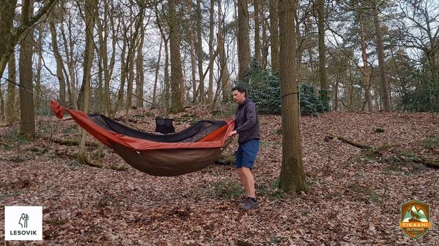 Hangmat Kamperen: Lesovik OTUL Onderdeken, Uitleg En Demo