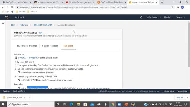 Connect To Linux Server From MobaXterm - Mithun Technologies - +91 99809 23226