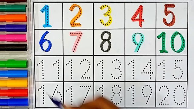 Learn 123 Number 1 To 10, One Two Three Learn To Count, Preschool Toddler Learning Part   42