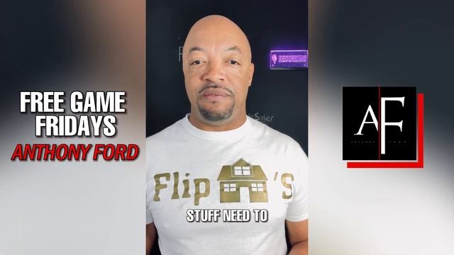 Wholesale Real Estate - Episode 3 | Free Game Friday With Anthony Ford
