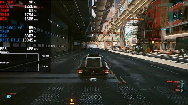 Cyberpunk 2077  RX 560  Xeon E3-1225 v2  1080p 900p 720p  Low Settings