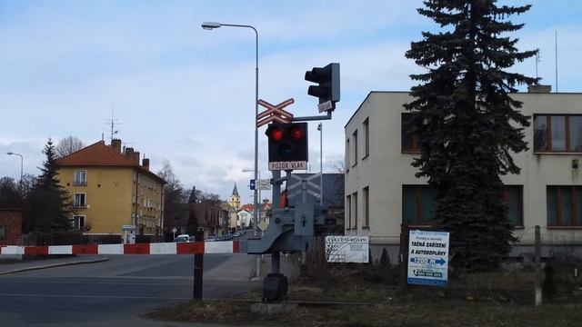 Železniční přejezd P2709 Mnichovo Hradiště R 1140