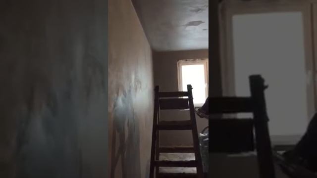 Штукатурка стен. Глянцевание. Грек штукатур - акробат. 1 часть