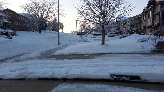 Infiniti G37 Snow Day With All Season Tires