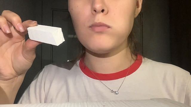 Хрустик. Асмр. Мокрий батончик.