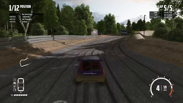 Mochi Miata Mod In Multiplayer Wreckfest!