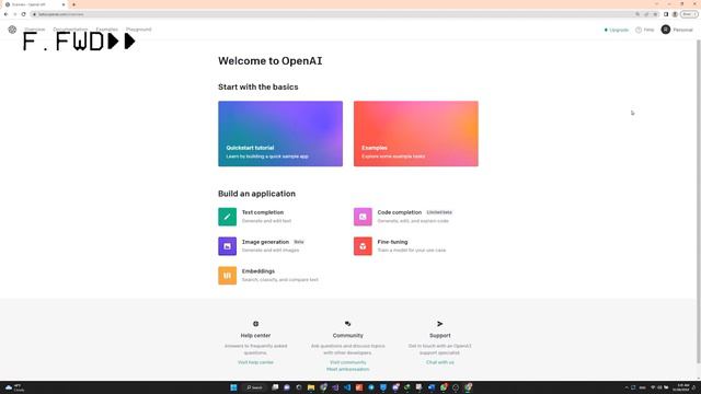 How To Get An API Key On OpenAI