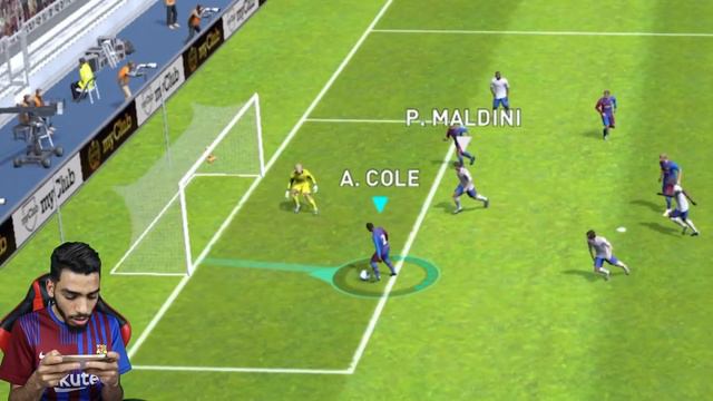 THE BEST COUNTER ATTACKING FORMATION IN PES MOBILE  🔥 4-2-4 ( 2 Amf )