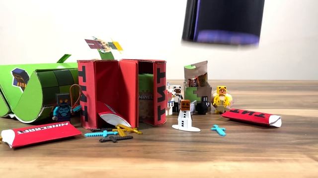 LEGO Minecraft Warden,Enderman,Zombie Villager  |Easy To Make | Easy Craft Ideas