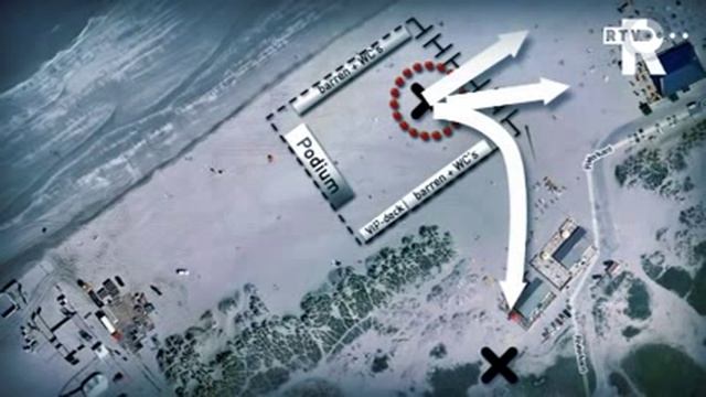 Reconstructie Van De Rellen In Hoek Van Holland