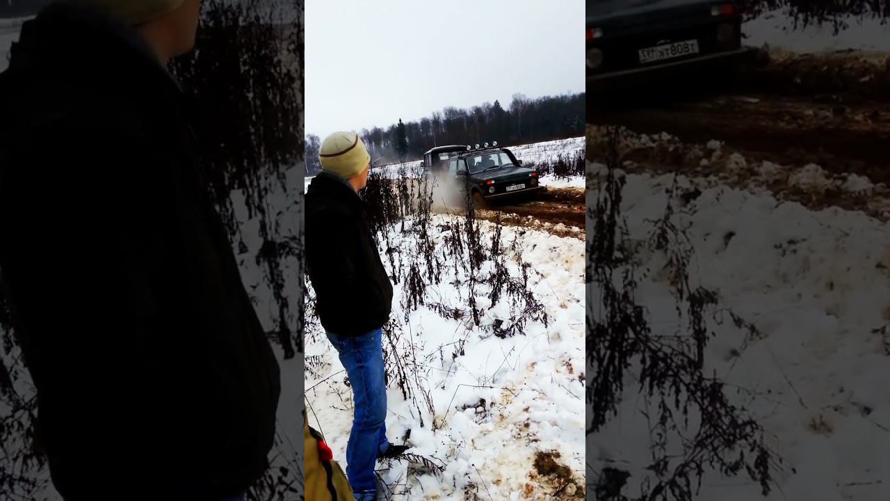 Нива против УАЗа не может ничего #shorts